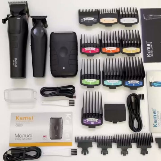 Kit de máquinas de barbear